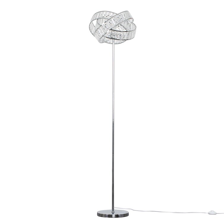 Crystal floor on sale lamp wayfair